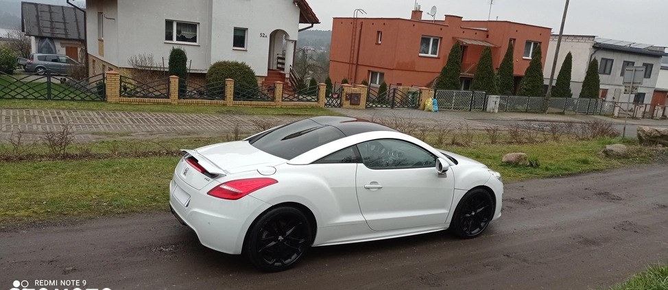 Peugeot RCZ cena 29900 przebieg: 159000, rok produkcji 2010 z Chodzież małe 436